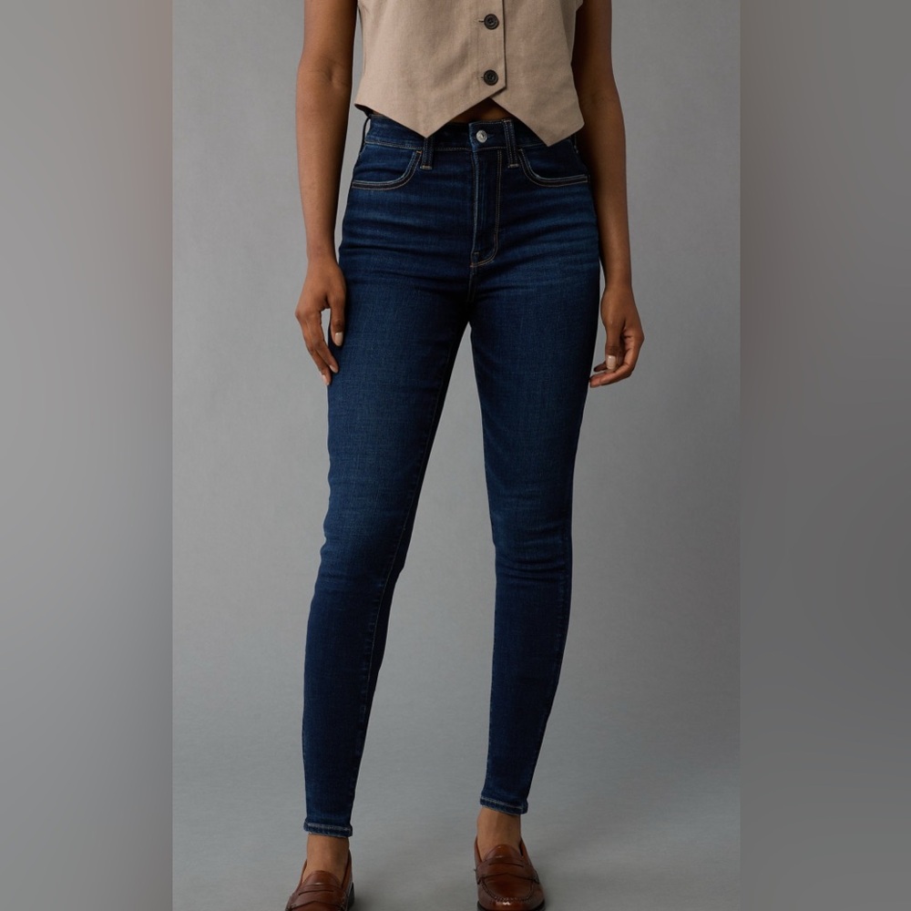 🦅AEO Super Hi-Rise Jegging